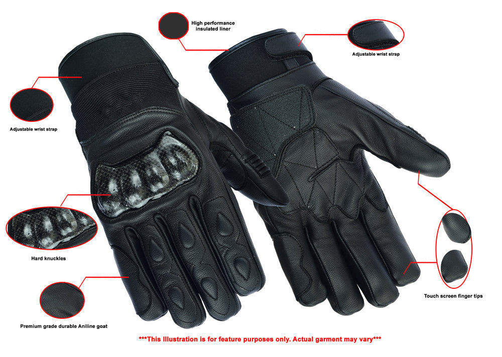 DS Leather/Textile Performance Glove